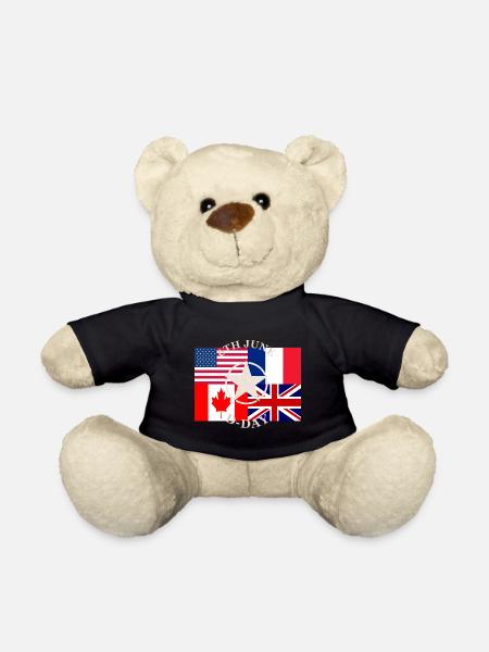 6th june D-day - Teddy - Schwarz
