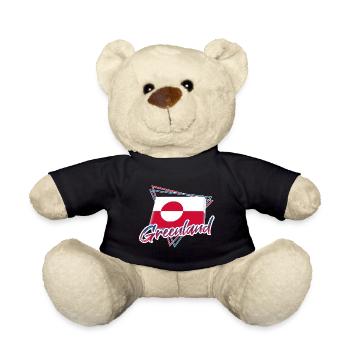 Greenland - Teddy Bear - black - Front