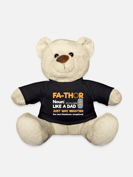 Wikinger Nordmann Donner Keltisches Symbol - Teddy - Schwarz