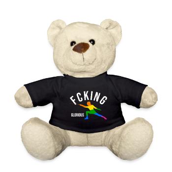 Fcking Glorious Fechter - Teddy - Schwarz - Vorne