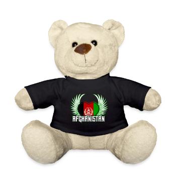 Afghanistan - Teddy - Schwarz - Vorne
