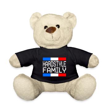 Hardstyle Familie Frankreich - Teddy - Schwarz - Vorne