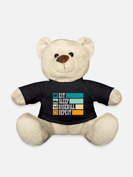 Baseballschläger Sport Hobby - Teddy - Schwarz