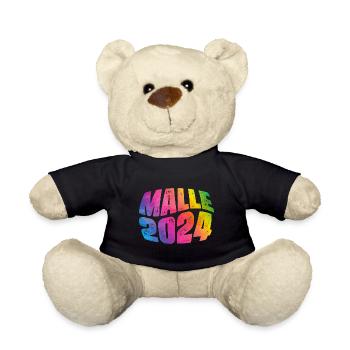 Malle 2024 Holiday - Teddy Bear - black - Front