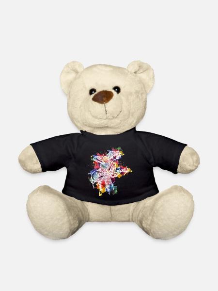 guitare - Nounours - noir