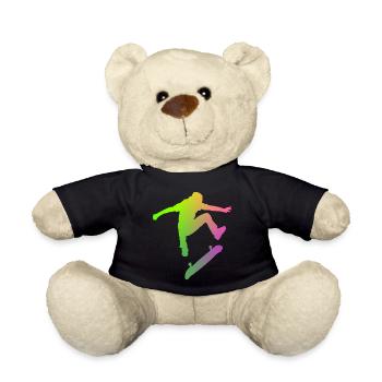 Skater - Teddy - Schwarz - Vorne