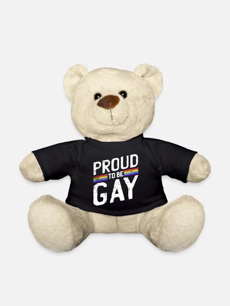 Gay Pride - Teddy Bear - black