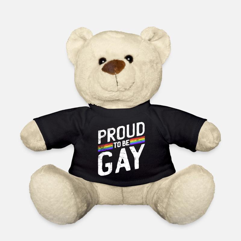 Gay Pride - Teddy Bear - black