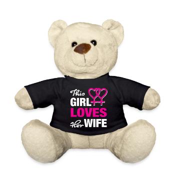 Lesbianism - Teddy Bear - black - Front