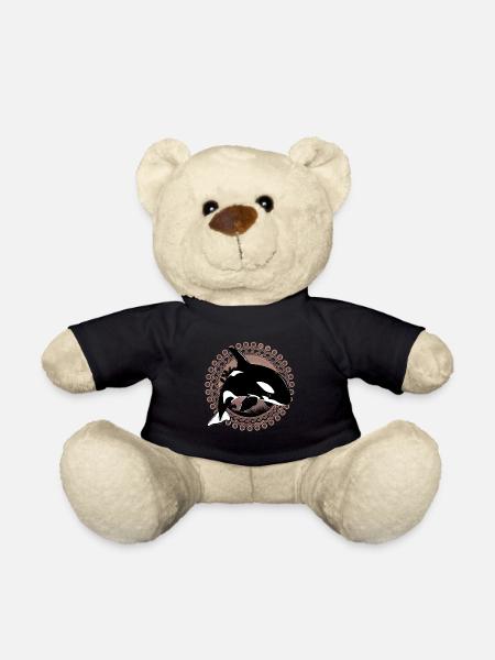 Orca Killerwal - Teddy - Schwarz