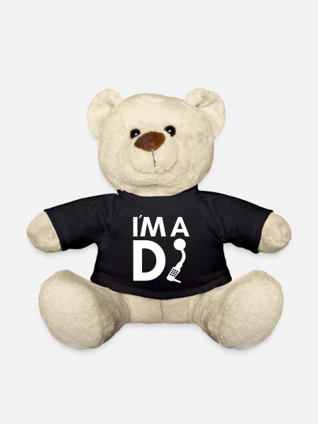 Je suis DJ - Nounours - noir