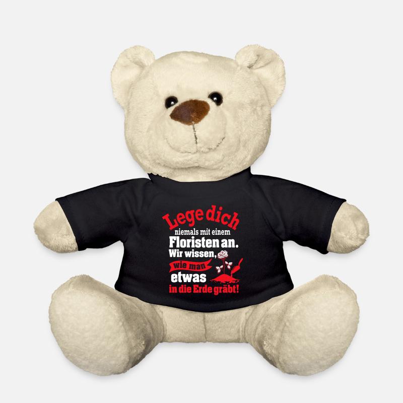 Mit Florist anlegen - Teddy - Schwarz