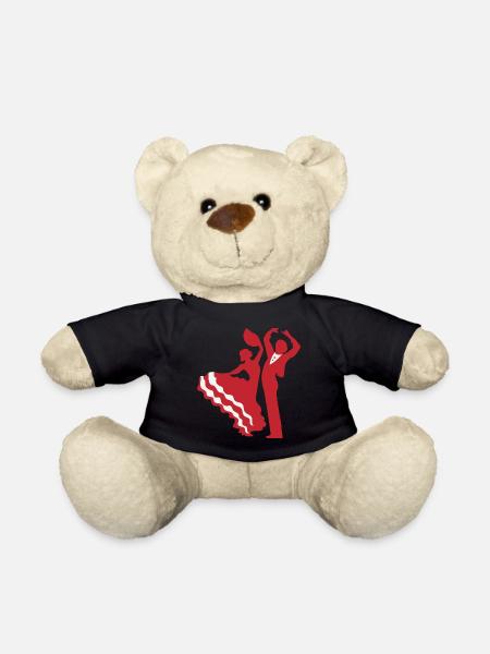 Paire flamenco - Nounours - noir