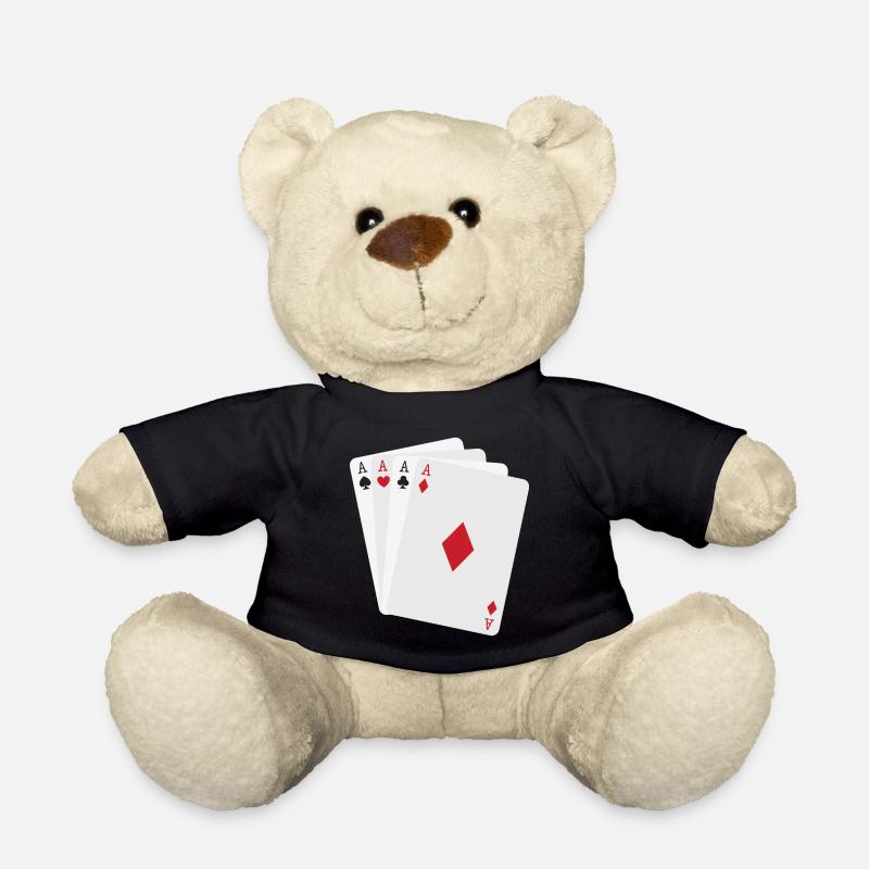 Quatre As Minimalistes - Nounours - noir