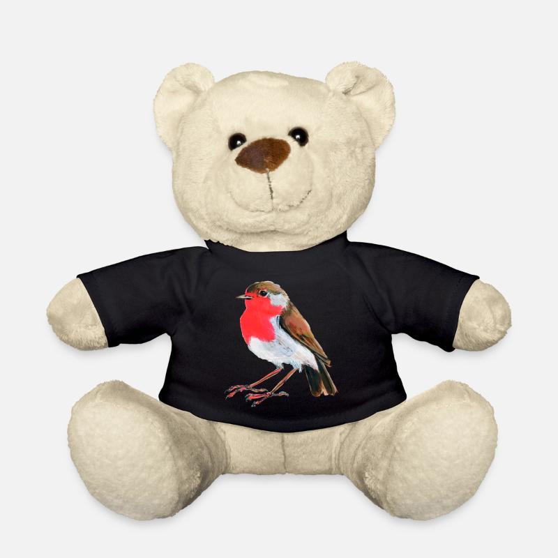 Rouge-gorge - Nounours - noir
