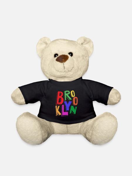 BROOKLYN COLOR - Teddy Bear - black