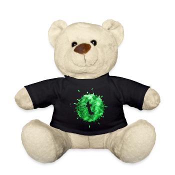 fleck vert t - Nounours - noir - Devant