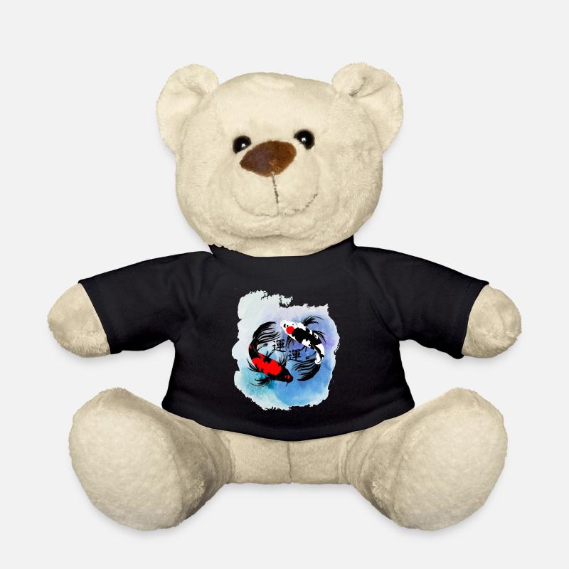 koi carp - Teddy Bear - black