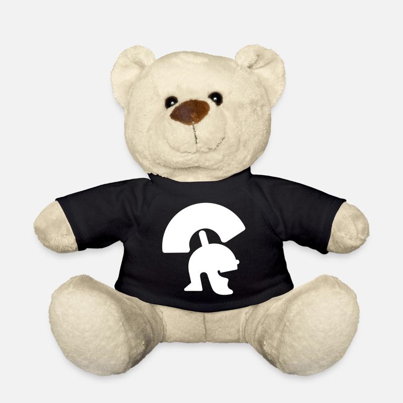 Romain. Casque romain. - Nounours - noir