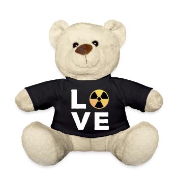 Liebesgeschenk Manip Radioologe Radiologie - Teddy - Schwarz - Vorne