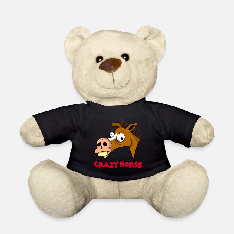 verrücktes Pferd - Teddy - Schwarz