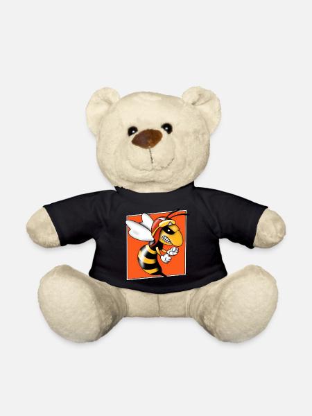 Hornet halftone abeille guêpe Pop Art Comic Style - Nounours - noir