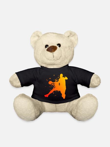 Handballer Handball Handballspielen Handballspiele - Teddybjørn - sort