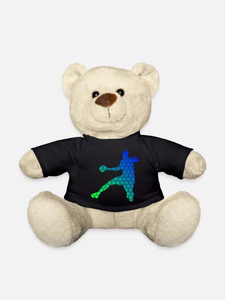 Handball masculin Joueurs de handball Jeux de handball - Nounours - noir