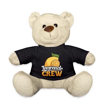 Zitronenlimonade Zitronen Limonade Lemonade Crew - Teddy Bear - black - Front