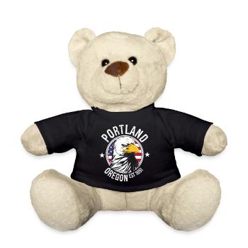 Portland - Teddy Bear - black - Front