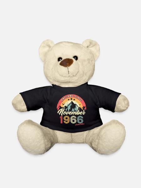 Cadeau D'anniversaire En Novembre 1966 Vintage - Nounours - noir