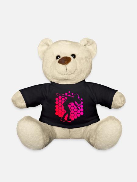 Roller Skates Roller Skating Rollerskaten - Teddy - Schwarz