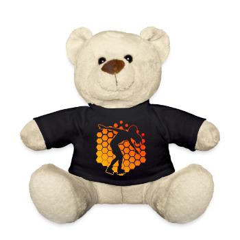 Rollerskate Roller Skating RollerSkaten Roller Skate - Nounours - noir - Devant