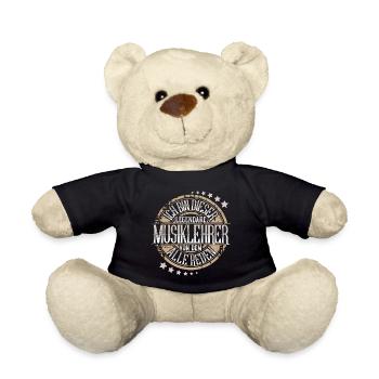 Musiklehrer - Teddy - Schwarz - Vorne