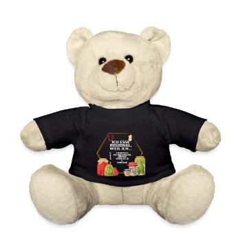 Einkochen Haltbar machen Fermentieren Einmachen - Teddy - Schwarz - Vorne