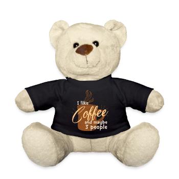 I Like Coffee and maybe 3 People - Teddy - Schwarz - Vorne