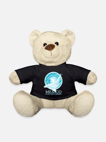 Buckelwale Playa del Carmen - Teddy - Schwarz