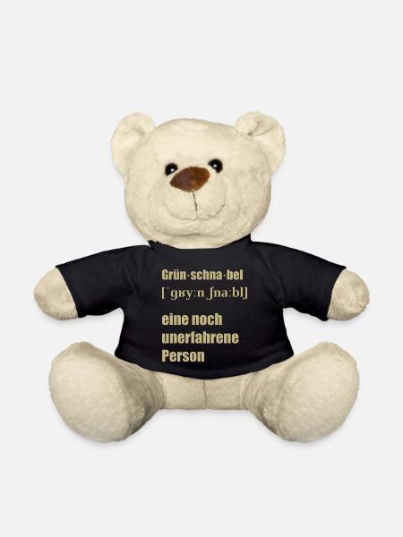 Grünschnabel - Teddy - Schwarz