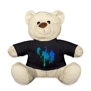 Taucher Diver Herren Free Dive Scuba Taucher - Teddy - Schwarz - Vorne