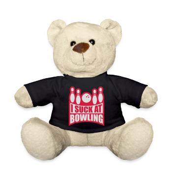 I suck at bowling - Teddy - Schwarz - Vorne