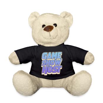 Exciting Board Games Funny Game Show Host Funny - Teddy - Schwarz - Vorne
