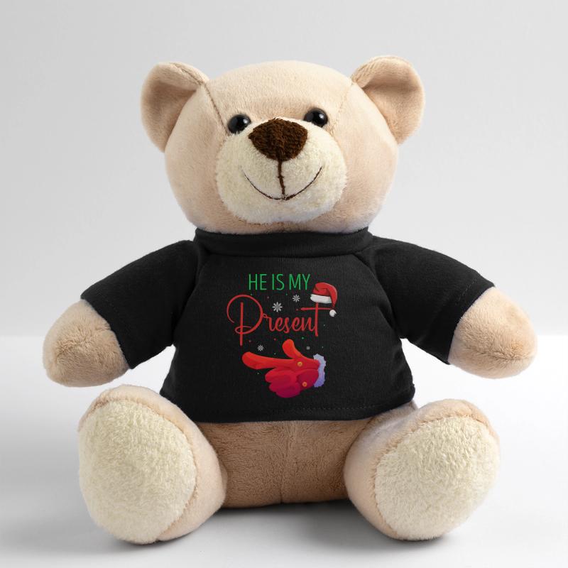Il est mon mignon design de couples de Noël Nounours