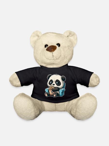 Série Junkie Series Marathon Panda Popcorn Canapé - Nounours - noir