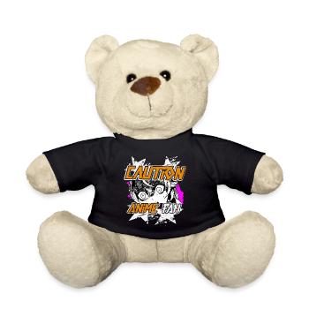 Anime Japonais Manga Fille Streetwear - Nounours - noir - Devant