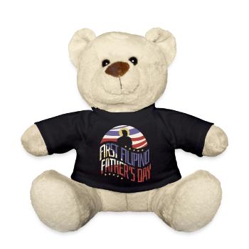 Philippinen Filipino Vater Dad Daddy I Geschenk - Teddy - Schwarz - Vorne