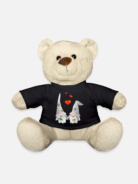 Deux naines grises - Nounours - noir