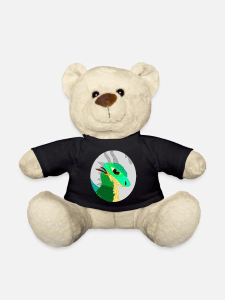 Maxkes BarneyDragoni - Teddy - Schwarz