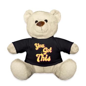 Motivational Testing Day Shirt Lehrer Schüler - Teddy - Schwarz - Vorne