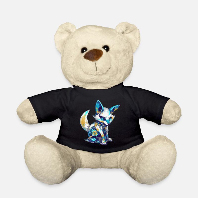 Ecko le renard bionique - Nounours - noir