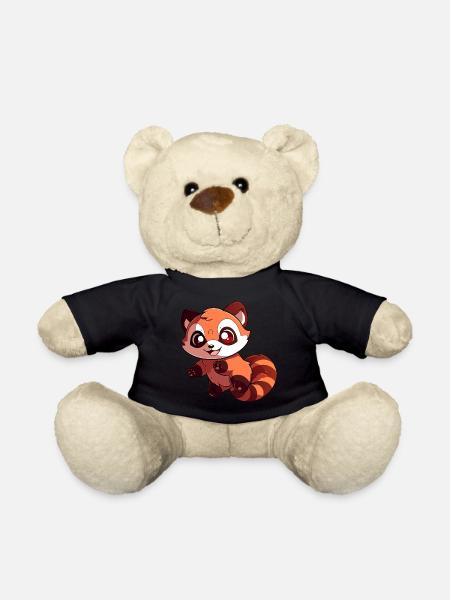 Roter Panda - Teddy - Schwarz